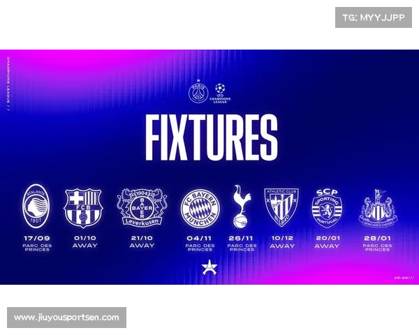 巴黎圣日耳曼欧冠十月连战巴萨拜仁 出线形势一触即发